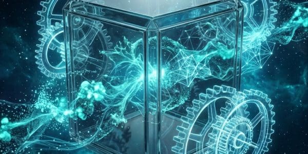 Encrypted data flowing through a vault while being computed