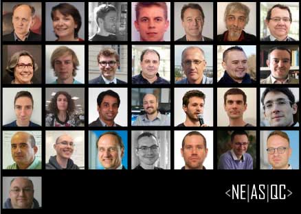 The representatives from the companies involved in the programme