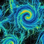 Mendoza Arenas & Yang Model Turbulence with Quantum Bits, Qubits