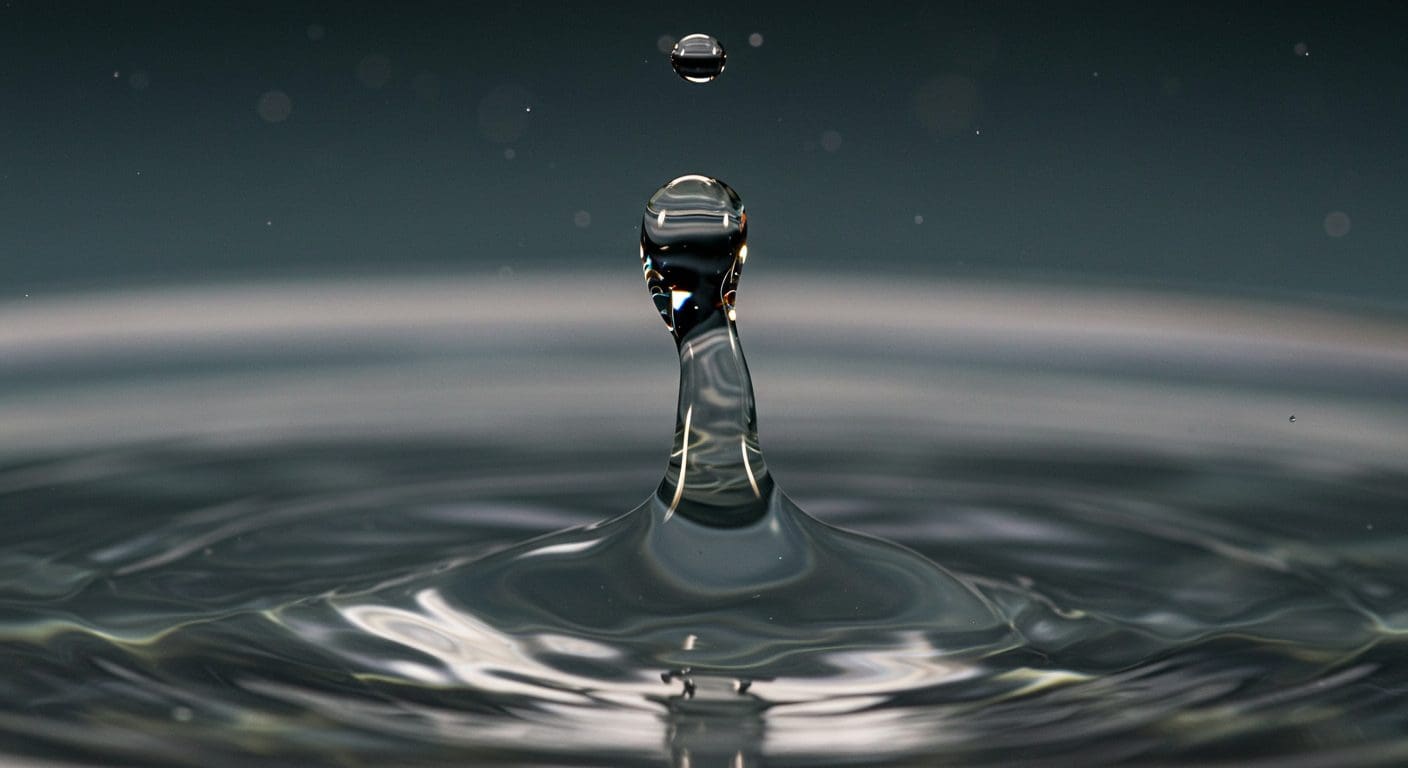 Gravitational-like Potential Controls Droplet Fall Velocity Independent of Atom Number