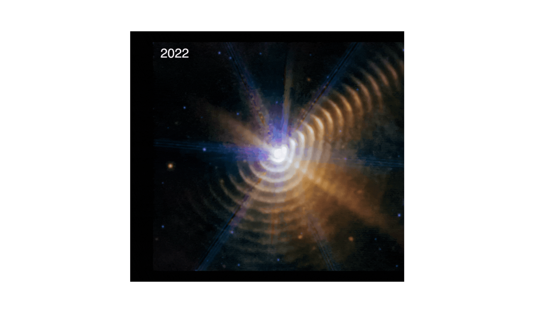 <br>Webb Telescope Uncovers Carbon-Rich Dust Shells Forming in Star System