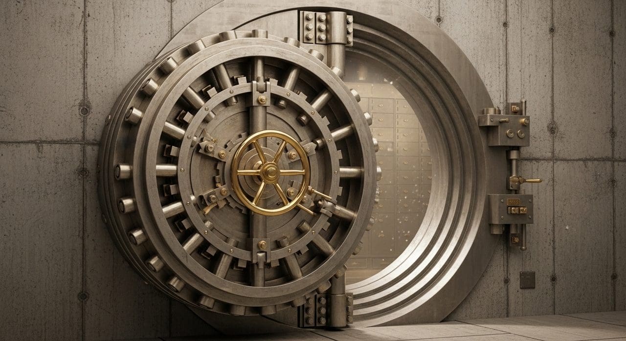 A cryptographic vault